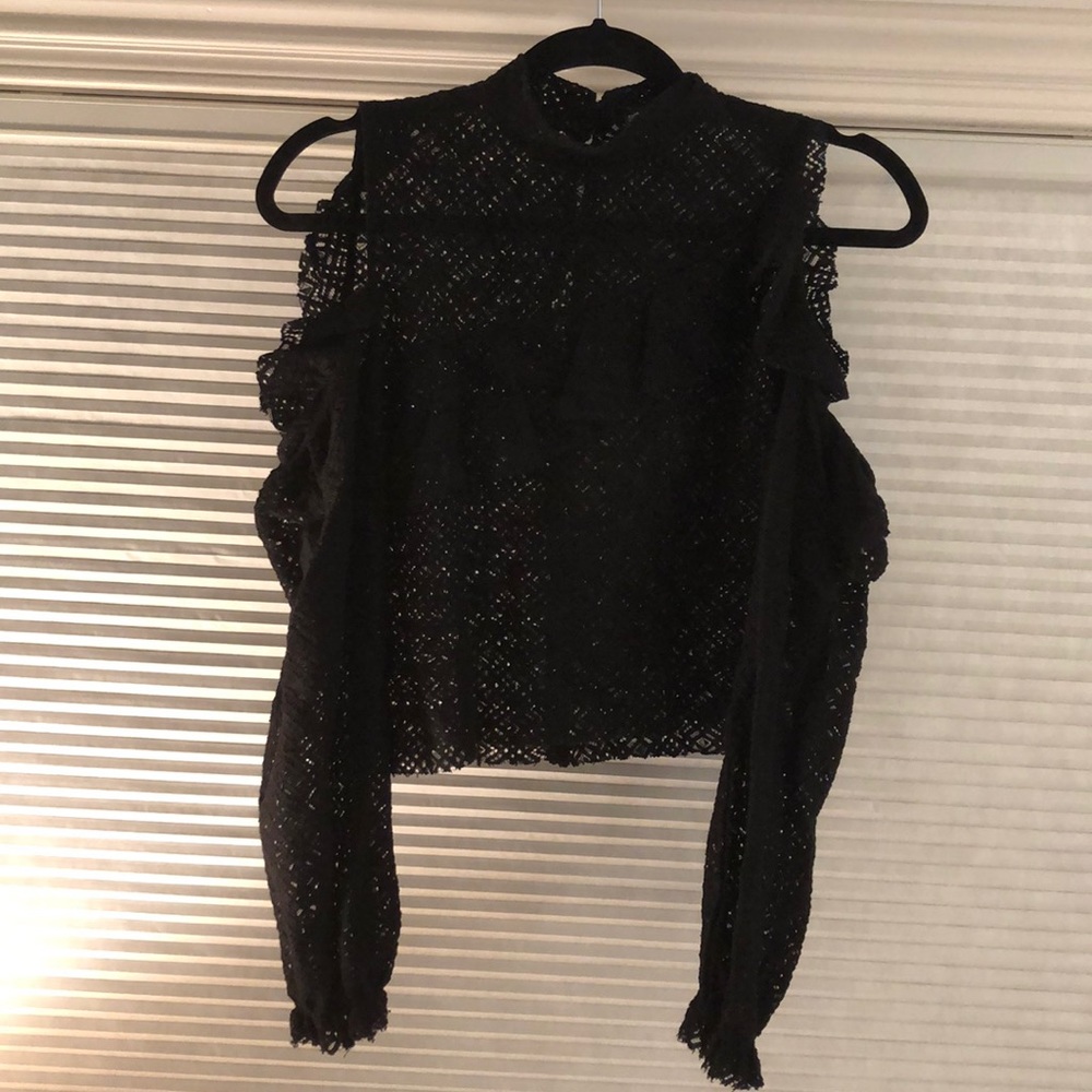 Lace Long Sleeve Top